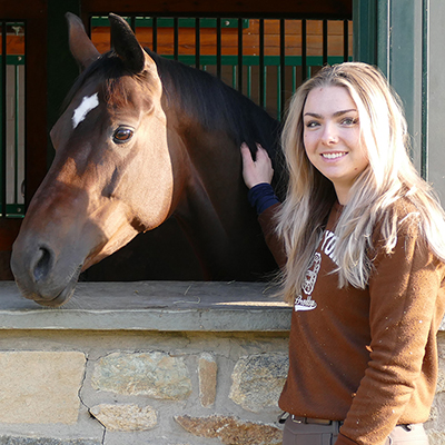 Maja Cornwell <br>Head Dressage Groom